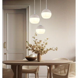 Pendul Ragusa, 1xE27, IP20, nisipiu mat, Globo Lighting [4]- savelectro.ro