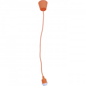 Pendule, Pendul Riple LY-6053, 1xE27, portocaliu, IP20, Klausen - savelectro.ro