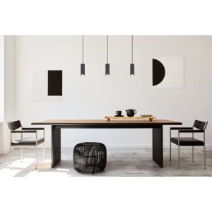 Pendul Robby 1xGU10, IP20, negru mat, Globo Lighting [2]- savelectro.ro