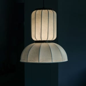 Pendul Silk SP1 32cm, E27, alb, Klausen [4]- savelectro.ro