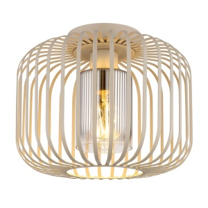Plafoniere, Plafoniera Alfred, 1xE27, Ø280 mm, IP20, nisipie mat+fumurie, Globo Lighting - savelectro.ro