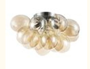 Plafoniera Balbo MOD112CL-08G, 8xG9, nichel+cognac, IP20, Maytoni [8]- savelectro.ro