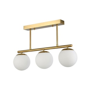 Plafoniera Bali 3xE27, IP20, aurie, Masterled