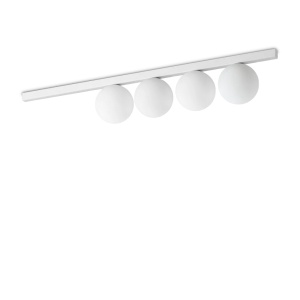 Plafoniere, Plafoniera Binomio 4xG9, lumina calda (3000 K), IP20, alba, Ideal Lux - savelectro.ro
