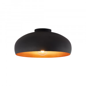 Plafoniera BR-BV05-00033, 1xE27, neagra+aurie, IP20, Braytron [1]- savelectro.ro