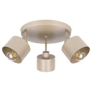 Plafoniere, Plafoniera Elza 3xE27, orientabila, IP20, bej, Masterled - savelectro.ro