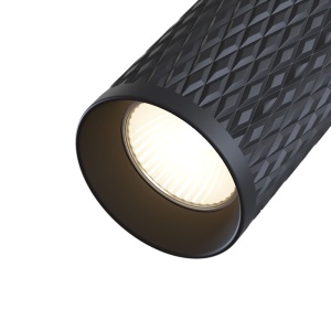 Plafoniera Focus Design C034CL-01B, 1xGU10, neagra, IP20, Maytoni [4]- savelectro.ro