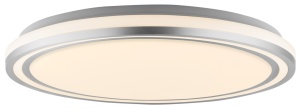 Plafoniere LED, Plafoniera LED 12803-OP, 36W, 2700 lm, lumina calda/neutra/rece, IP20, alba+argintie, Optonica - savelectro.ro