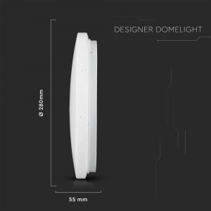 Plafoniera LED 7694-VT, RGB, 24W, 2400lm, lumina calda+neutra+rece, IP20, alba, V-TAC [6]- savelectro.ro