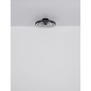Plafoniera LED Celeste, cu ventilator, 40W, 2080 lm, lumina calda/neutra/rece, IP20, negru mat, Globo Lighting [9]- savelectro.ro