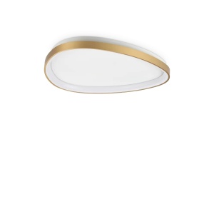 Plafoniere LED, Plafoniera LED Gemini 30W, lumina calda (2700 K), 1980lm, IP20, aurie, Ideal Lux - savelectro.ro