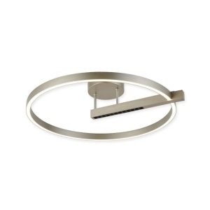 Plafoniere LED, Plafoniera LED Himera, 48W, lumina neutra (4000 K), argintie, Klausen - savelectro.ro