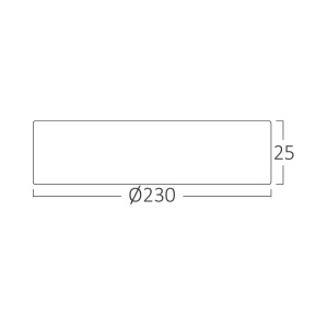 Plafoniera LED Jade 20W, lumina calda/neutra/rece, finisaj lemn, IP40, Braytron [7]- savelectro.ro