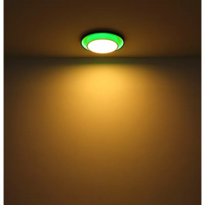 Plafoniera LED Morgan 41390-21, cu telecomanda, RGB, 21W, 900lm, lumina calda+neutra+rece, IP20, alba+neagra, Globo Lighting [13]- savelectro.ro