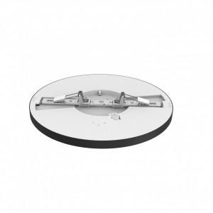 Plafoniera LED Nebula KL151083, dimabila, 24W, 2500lm, lumina calda+neutra+rece, IP20, alba+neagra, Klausen [7]- savelectro.ro