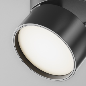 Plafoniera LED Onda C024CL-L12B4K, 12W, 800lm, lumina neutra, IP20, neagra, Maytoni [2]- savelectro.ro