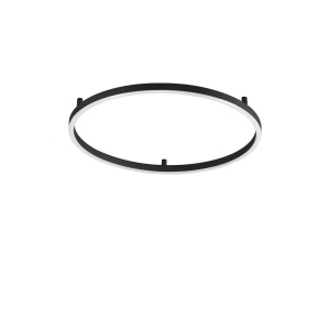 Plafoniere LED, Plafoniera LED Oracle Slim rotunda D050, 29W, 1220lm, lumina calda (2700 K), IP20, neagra, Ideal Lux - savelectro.ro