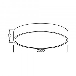 Plafoniera LED rotunda cu telecomanda Blade-SR, 45W, 3680 lm, temperatura de culoare ajustabila(3000-6000 K), lemn, Braytron Plus [3]- savelectro.ro