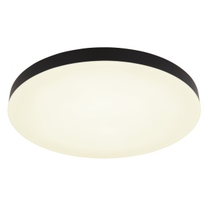 Plafoniere LED, Plafoniera LED rotunda Matthew, 50W, 4500 lm, lumina calda/neutra/rece, IP20, neagra, Globo Lighting - savelectro.ro