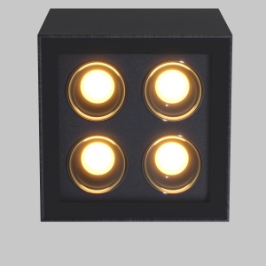 Plafoniera pentru exterior LED Ares O309CL-L8GF3K, 8W, 500lm, lumina calda, IP54, grafit, Maytoni [3]- savelectro.ro