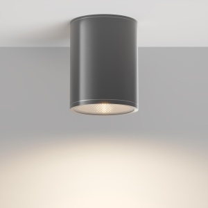 Plafoniera pentru exterior LED Bar O306CL-L7GF, 7W, 800lm, lumina calda, IP65, grafit, Maytoni [1]- savelectro.ro
