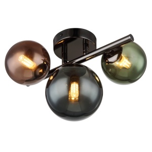 Plafoniere, Plafoniera Riha 3xG9, IP20, gri mat, Globo Lighting - savelectro.ro