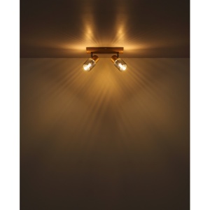 Plafoniera Satella, 2xE14, metal, sticla fumurie, Globo Lighting [2]- savelectro.ro