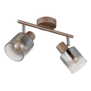 Plafoniera Walton, 2xE14, IP20, cafenie mat, Globo Lighting