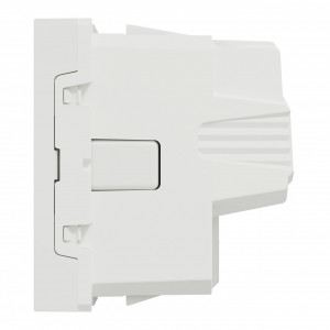 Priza simpla cu impamantare, standard german, 2 module, 16A, alba, Schneider Noua Unica [7]- savelectro.ro