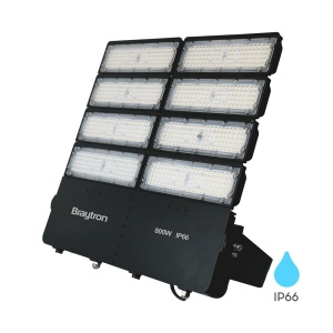 Proiectoare LED, Proiector LED exterior 800W, lumina rece (6500 K), IP66, 112000 lm, Braytron - savelectro.ro