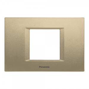 Prize si intrerupatoare, Rama 2/3 module auriu Thea Modular Panasonic - savelectro.ro