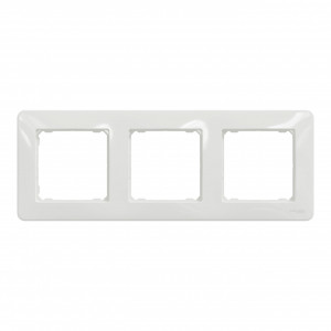 Rama tripla IP 20, Alb, Schneider Sedna Design [5]- savelectro.ro