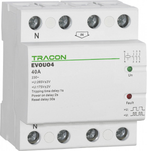 Releu automat de recuplare la cresterea/scăderea tensiunii, EVOUO4P63 Tracon Electric