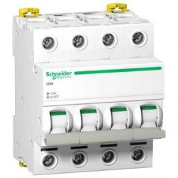 Separatoare, Separator de sarcină 4P 63A 415V Acti9 iSW A9S60463, Schneider - savelectro.ro