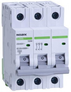 Sigurante automate, Siguranta automata 3P, 16A, curba de declansare C, capacitate de rupere 4,5kA, Noark - savelectro.ro
