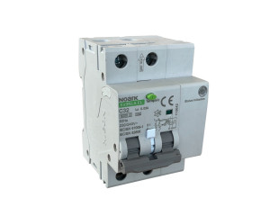 Tablouri si sigurante, Siguranta diferentiala RCBO cu detectie a arcului electric AFDD, 20A 2P, tip A, 30mA, curba B, 6kA, Noark - savelectro.ro