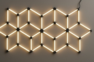 Sistem LED Honeycomb 294W, 16 forme, lumina rece (6000 K), 35280 lm, Optonica