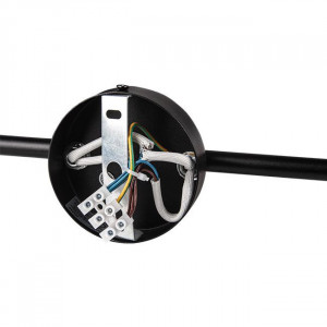 Spot 2043-LVT, orientabil, 1xGU10, negru+auriu, IP20, Masterled [3]- savelectro.ro