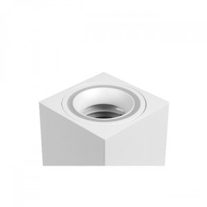 Spot 4348-LVT, patrat, 1xGU10, alb mat, IP20, Masterled [3]- savelectro.ro