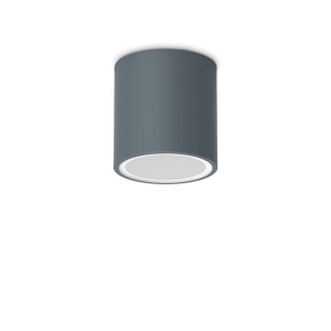 Spoturi, Spot exterior rotund Techo D09, 1xGU10, IP54, antracit, Ideal Lux - savelectro.ro