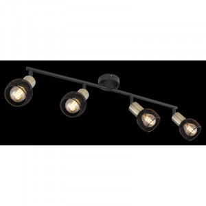 Spot Fiastra 54028-4, 4xE14, negru+bronz, IP20, Globo Lighting [2]- savelectro.ro