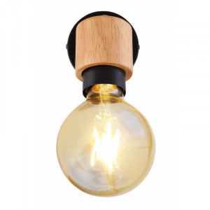 Spot Jorna 54031-1, cu intrerupator, 1xE27, crom+natural, IP20, Globo Lighting [4]- savelectro.ro