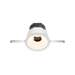 Spot LED 10W Incastrat, Maytoni, 570lm, Lumina Calda (3000K), Alb [1]- savelectro.ro