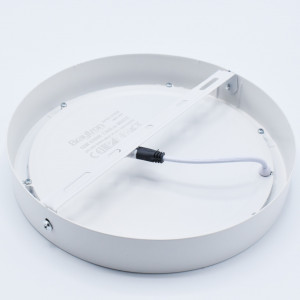 Aplica LED SMD rotunda 18W, 1360 lm, IP20, lumina rece (6500K), Ø220mm, alb, Braytron