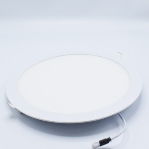Spot led rotund incastrat 24W, 1850 lm, IP20, lumina calda (3000K), Ø300 mm, alb, Braytron