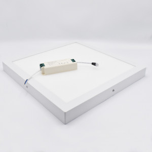 Aplica LED 36W patrata, 2500 lm, lumina naturala (4200K), IP20, 400x400 mm, alba, Braytron