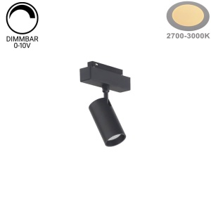 Spot LED 5281-OP, sina magnetica M35, 12W, 960 lm, lumina calda (3000K), IP20, dimabil, negru, Optonica [3]- savelectro.ro