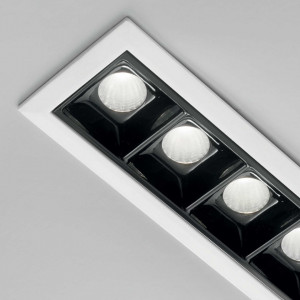 Spot LED Lika Trim 206219, incastrat, 12.5W, 1100lm, lumina calda, IP20, alb, Ideal Lux [2]- savelectro.ro