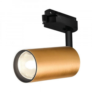 Spoturi pe sina, Spot pe Sina Neechipat, Dulie GU10, Braytron, Auriu - savelectro.ro