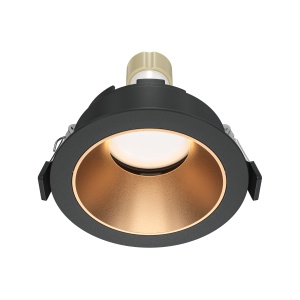 Corpuri de iluminat, Spot Share DL053-01BMG, incastrat, 1xGU10, negru+auriu, IP20, Maytoni - savelectro.ro